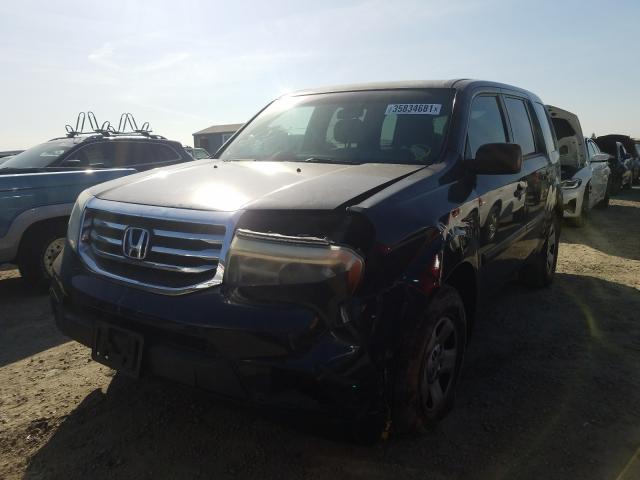 2012 HONDA PILOT LX 5FNYF4H28CB034997