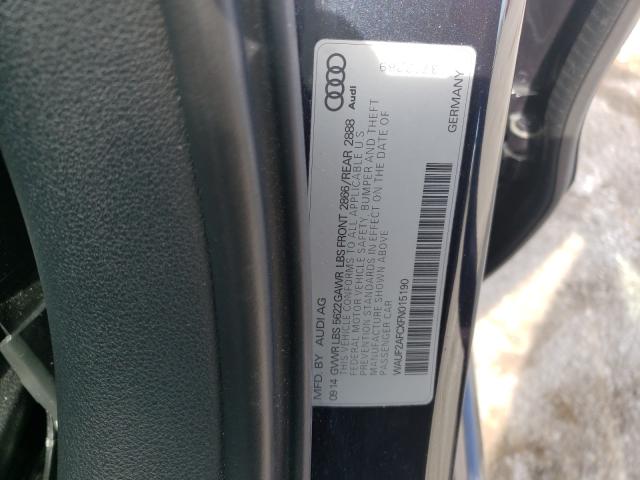 2015 AUDI S6 WAUF2AFCXFN015190