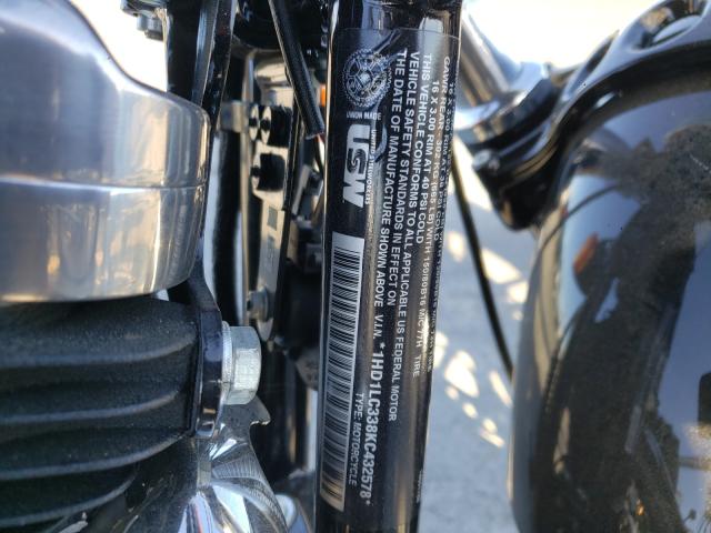 2019 HARLEY-DAVIDSON XL1200 X 1HD1LC338KC432578