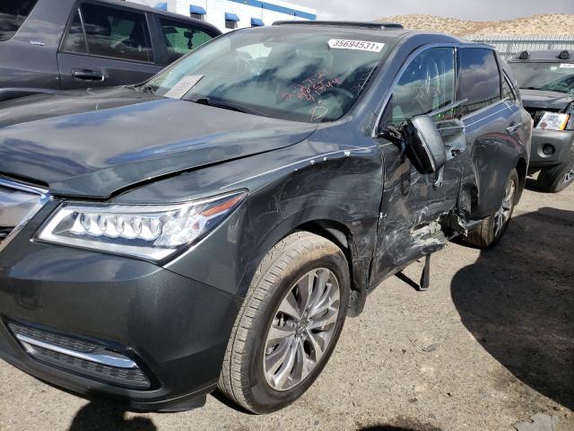 2015 ACURA MDX TECHNO 5FRYD3H40FB008298