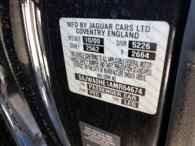 2010 JAGUAR XF SUPERCH SAJWA0HE1AMR64674