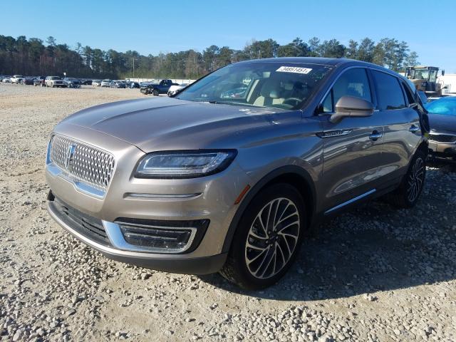2019 LINCOLN NAUTILUS R 2LMPJ6LP1KBL28326