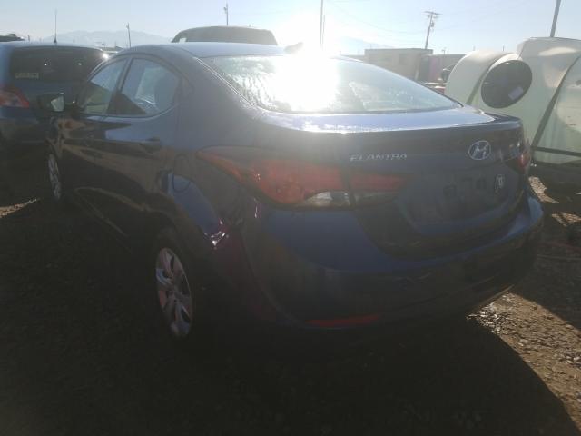 2016 HYUNDAI ELANTRA SE 5NPDH4AE9GH710443