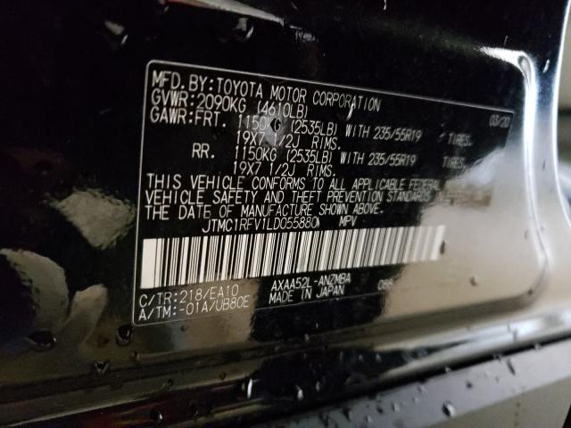 2020 TOYOTA RAV4 XLE P JTMC1RFV1LD055880
