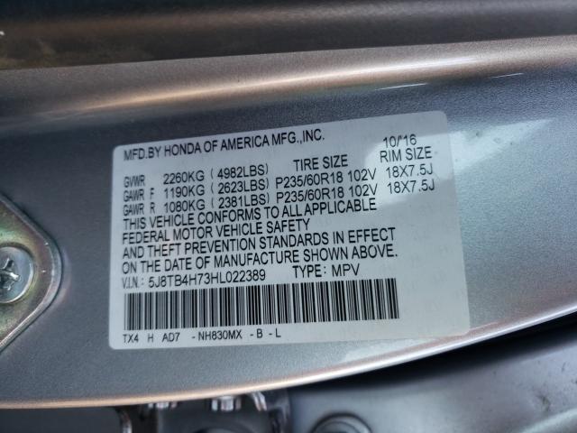 2017 ACURA RDX ADVANC 5J8TB4H73HL022389