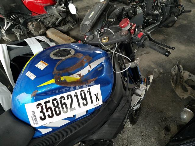 2015 SUZUKI GSX-R600 JS1GN7FA0F2100616
