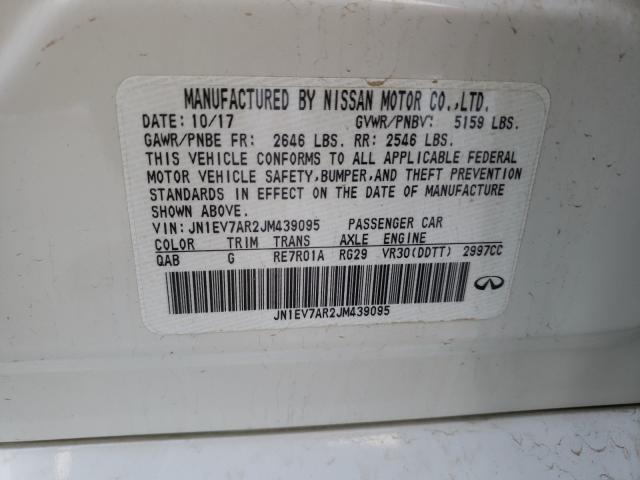 2018 INFINITI Q50 LUXE JN1EV7AR2JM439095
