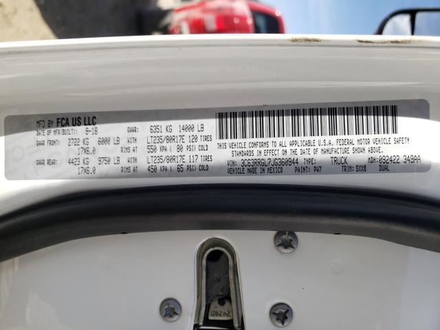 2018 RAM 3500 ST 3C63RRGL7JG360944