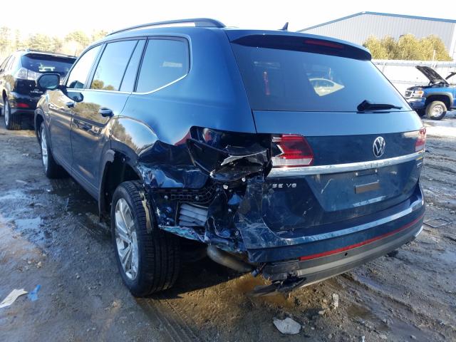 2021 VOLKSWAGEN ATLAS SE 1V2HR2CA5MC543937