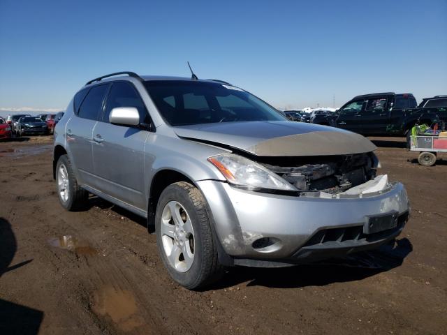 nissan murano 2005 vin jn8az08w75w408992
