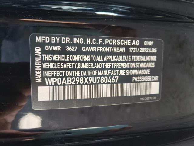 2012 PORSCHE CAYMAN R WP0AB2A86CS780206
