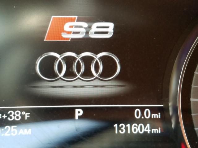 2013 AUDI S8 QUATTRO WAUD2AFD3DN021815