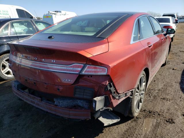 2014 LINCOLN MKZ HYBRID 3LN6L2LU5ER824624