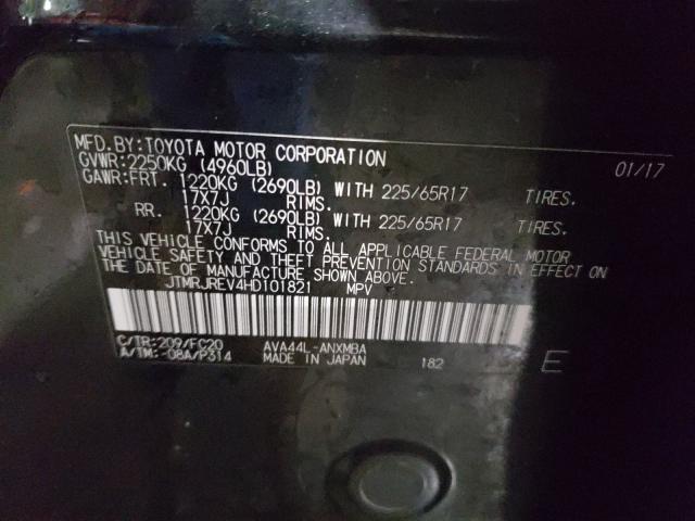 2017 TOYOTA RAV4 HV LE JTMRJREV4HD101821