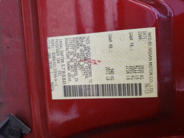 2013 NISSAN ALTIMA 2.5 1N4AL3AP7DN578880