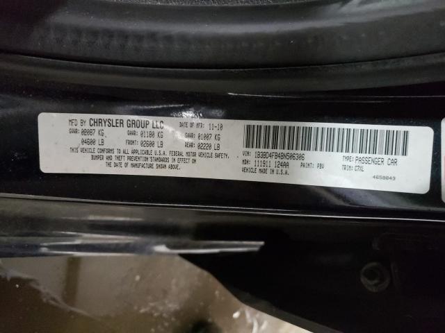 2011 DODGE AVENGER EX 1B3BD4FB4BN506306
