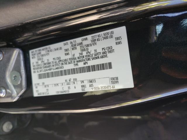 2015 LINCOLN MKC 5LMTJ2AH8FUJ48353