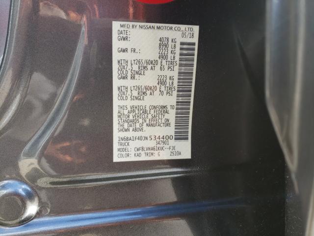 2018 NISSAN TITAN XD S 1N6BA1F40JN534400