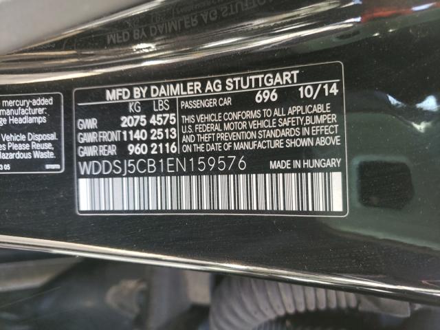 2014 MERCEDES-BENZ CLA 45 AMG WDDSJ5CB1EN159576