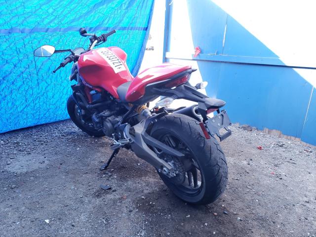 2017 DUCATI MONSTER ZDM1RBTS2HB023089