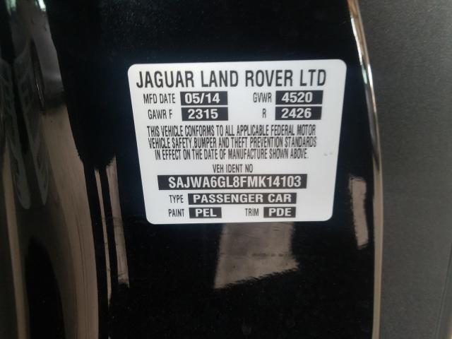 2015 JAGUAR F-TYPE V8 SAJWA6GL8FMK14103