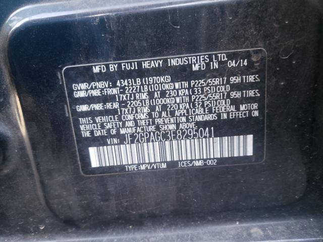 2014 SUBARU XV CROSSTR - JF2GPAGC3E8295041
