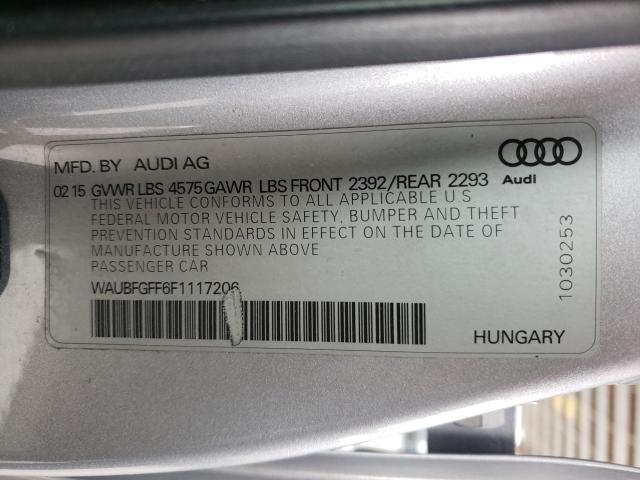 2015 AUDI A3 WAUBFGFF6F1117206