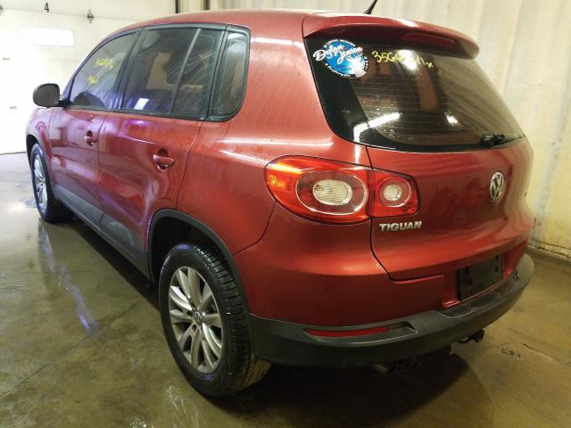 2010 VOLKSWAGEN TIGUAN S WVGAV7AX3AW001972