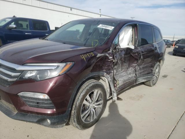 2017 HONDA PILOT EX 5FNYF6H33HB034451