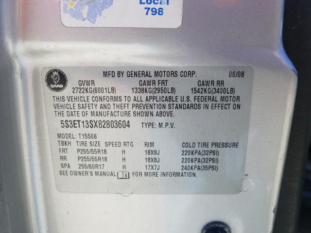 2014 SAAB 9-3 5S3ET13SX82803604