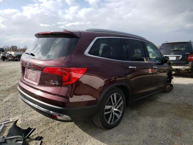 2016 HONDA PILOT ELIT 5FNYF6H08GB128409