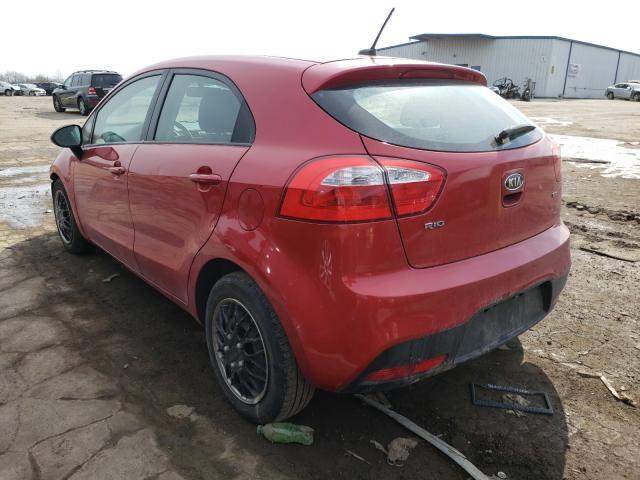 2012 KIA RIO EX KNADN5A34C6036555