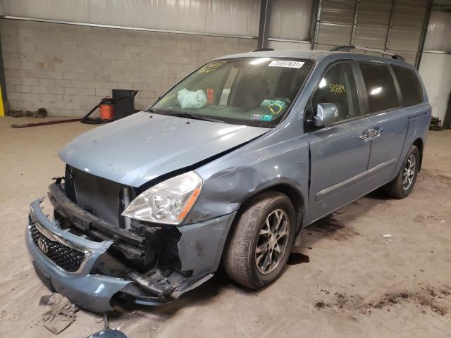 2014 KIA SEDONA EX KNDMH4C7XE6578010