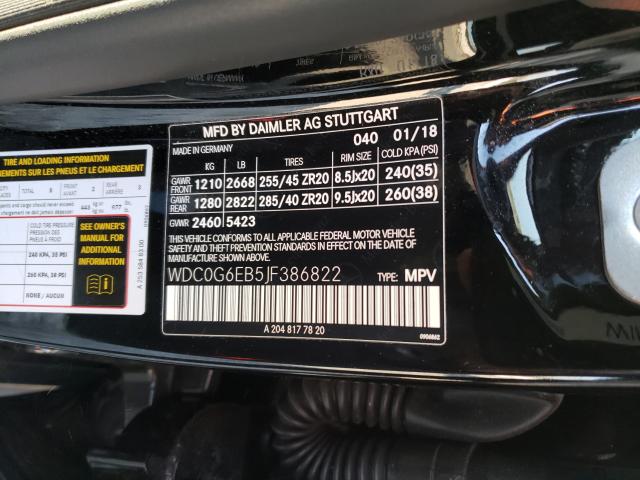 2018 MERCEDES-BENZ GLC 43 4MA WDC0G6EB5JF386822