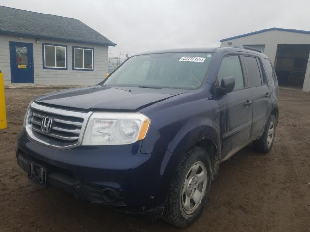 2013 HONDA PILOT LX 5FNYF4H25DB033582
