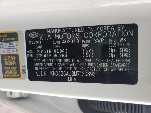2021 KIA SOUL LX KNDJ23AU8M7129893