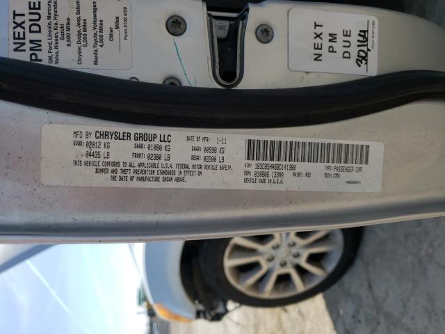2011 DODGE CALIBER HE 1B3CB5HA6BD141380