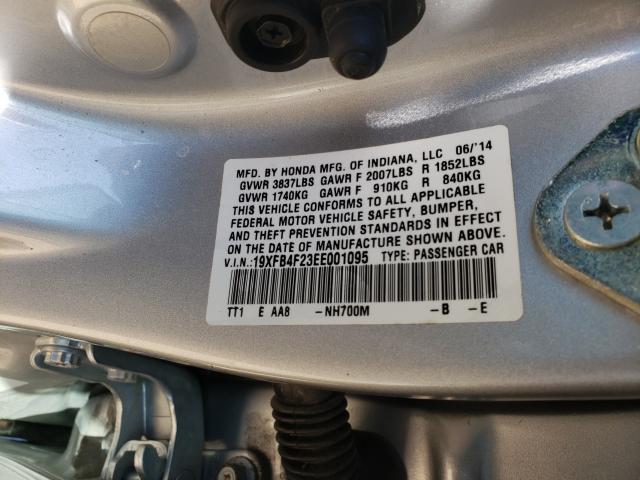 2014 HONDA CIVIC HYBR 19XFB4F23EE001095