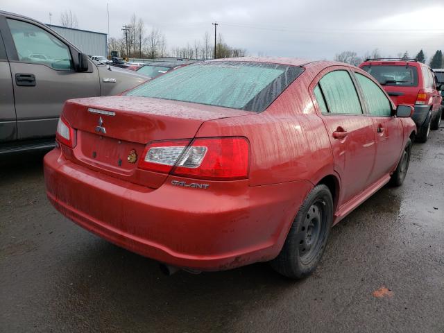 2010 MITSUBISHI GALANT ES 4A32B3FF5AE016650