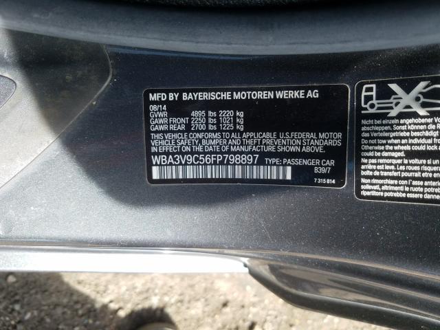 2015 BMW 428 XI WBA3V9C56FP798897