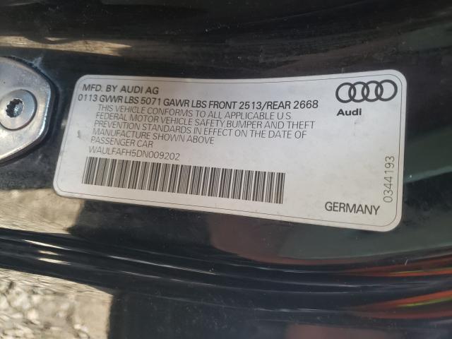 2013 AUDI A5 PREMIUM WAULFAFH5DN009202