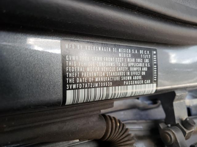 2018 VOLKSWAGEN BEETLE S 3VWFD7AT2JM709539