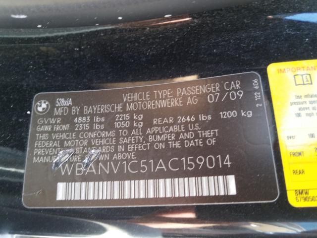 2010 BMW 528 XI WBANV1C51AC159014