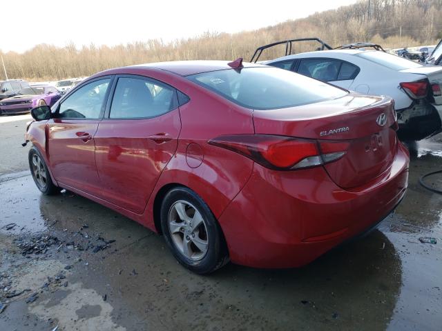 2014 HYUNDAI ELANTRA SE KMHDH4AE5EU195262