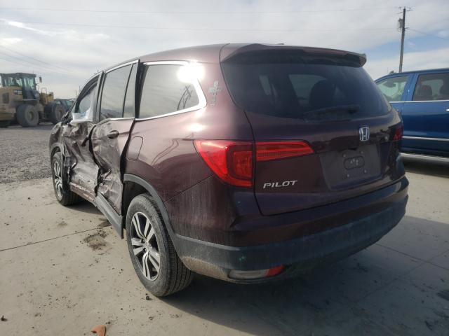2017 HONDA PILOT EX 5FNYF6H33HB034451