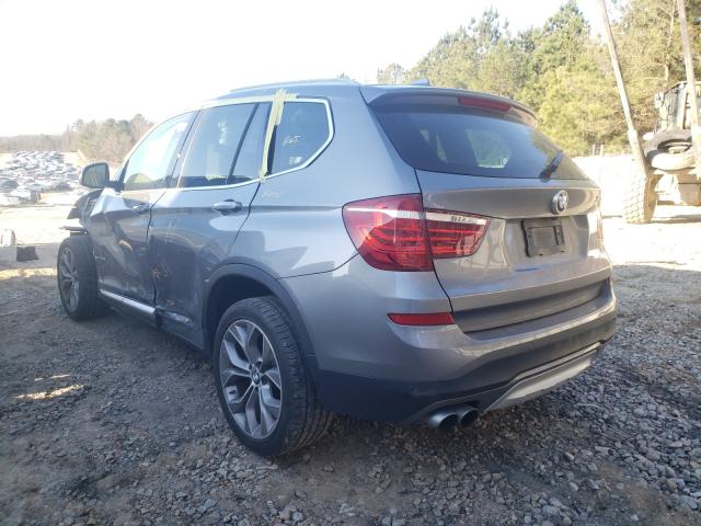 2017 BMW X3 SDRIVE2 5UXWZ7C31H0V92730