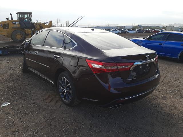 2016 TOYOTA AVALON XLE 4T1BK1EB0GU231062