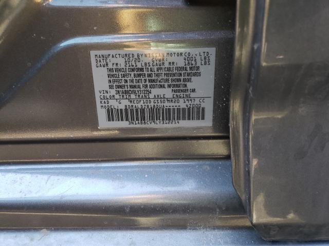 2020 NISSAN SENTRA SV 3N1AB8CV9LY312254