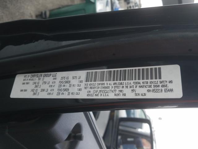 2012 JEEP LIBERTY JE 1C4PJMFK5CW177477