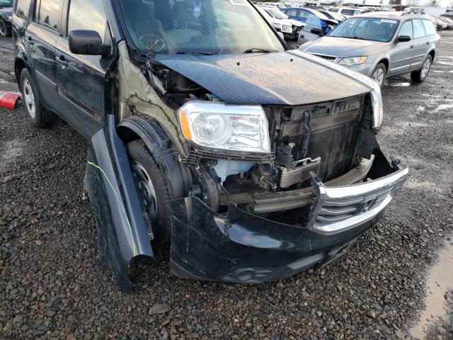 2013 HONDA PILOT LX 5FNYF4H24DB024629